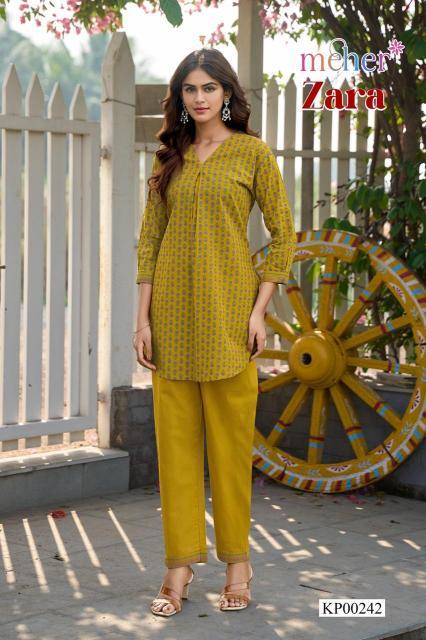 Meher zara coord set Bulk Kurti seller in kolkata